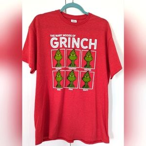 Many Moods of Grinch TShirt